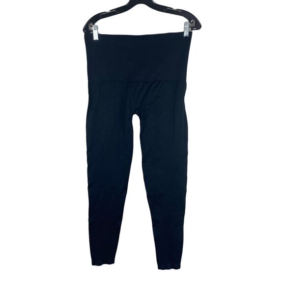 Spanx Assets NWOT Seamless Shaping Slimming Leggings Love Black 20339R Size 1X - Picture 3 of 8